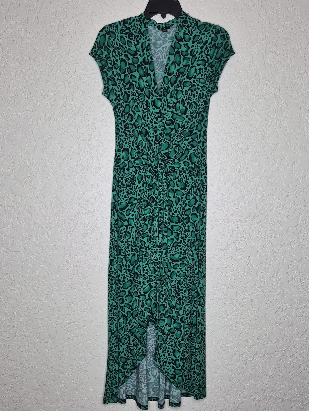 Iman Animal Print High Low‎ Dress Size M
